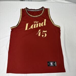 Men’s Donovan Mitchell #45 Cavaliers “The Land” Fanatics Jersey - M City Edition